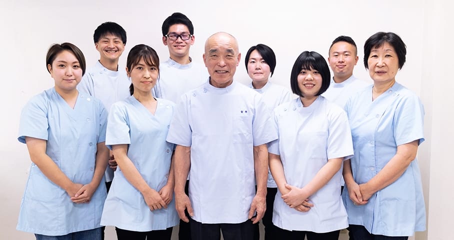 鍼灸接骨のプロが施術するので患者様も安心